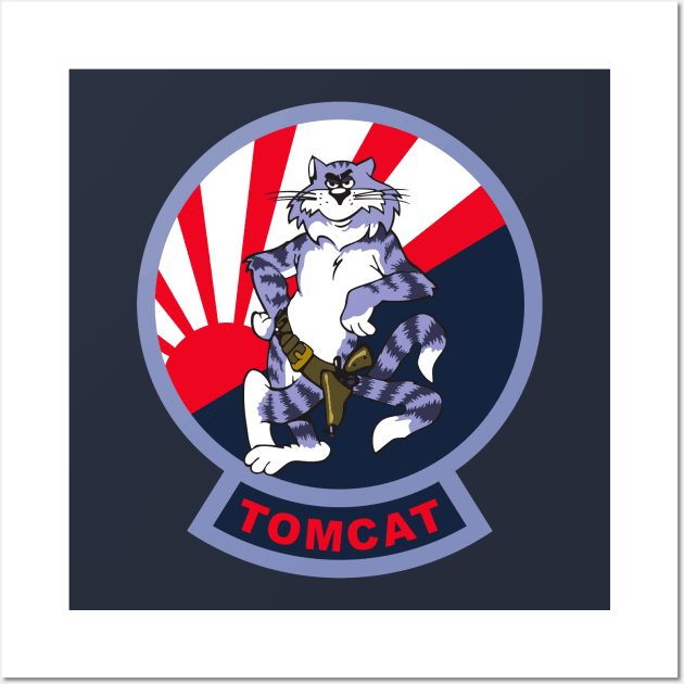 Tomcat Sundowners Wall Art by MBK